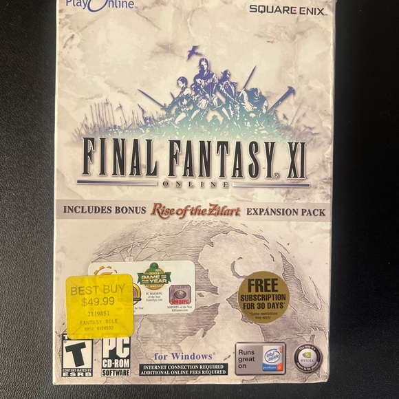 Final Fantasy XI Online: The Vana'diel Collection (PC, 2005) Complete Very Good - Picture 1 of 6